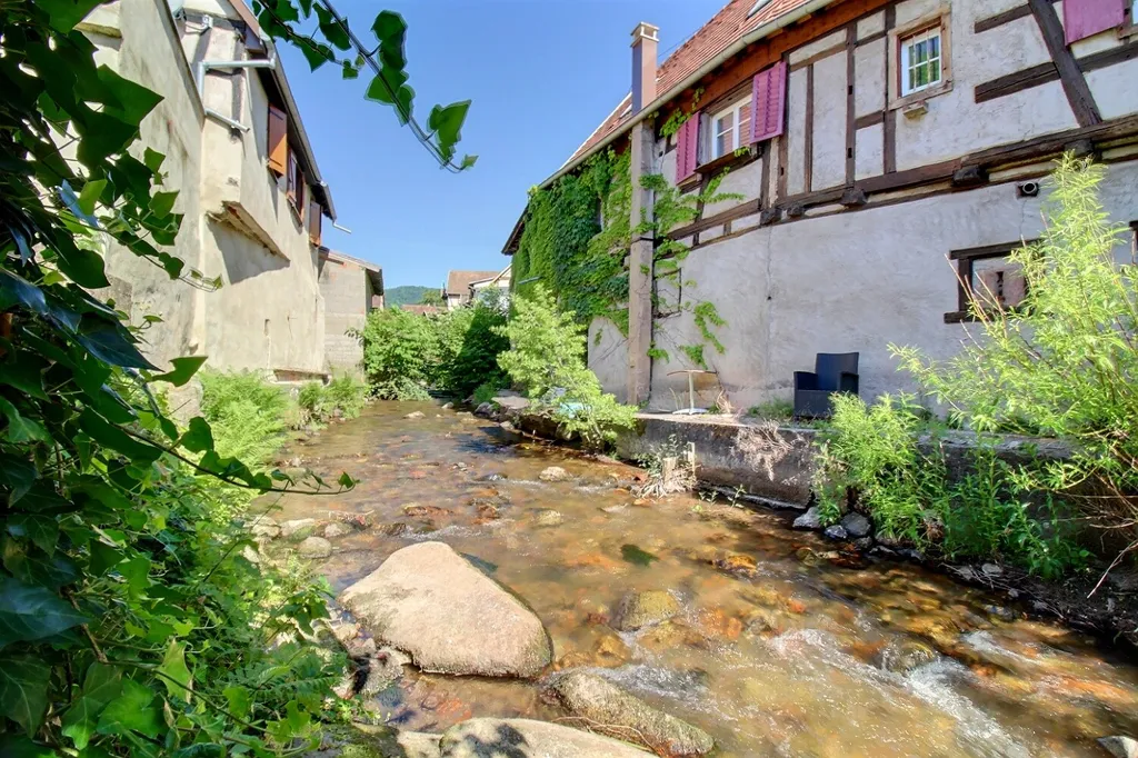 Charming Alsatian House with River View in Andlau