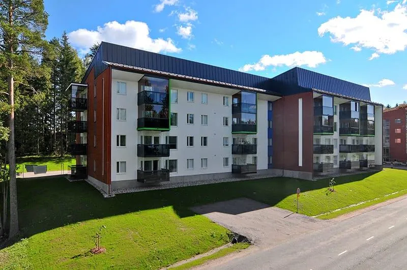 Vue aérienne - Appartement 2 pièces à Jyväskylä