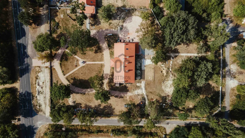 Vue aérienne - Historic Villa with Event Space in Törekpuszta
