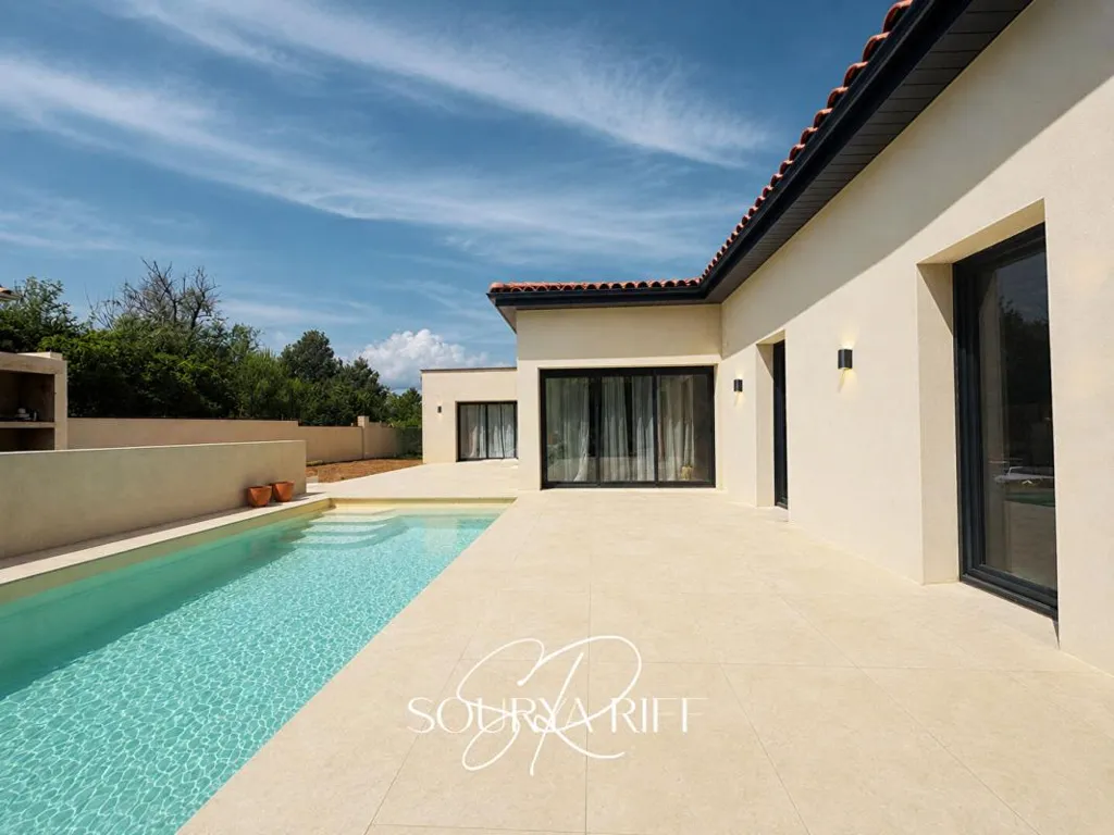 Bassein - Architectural Villa with Pool near Carcassonne