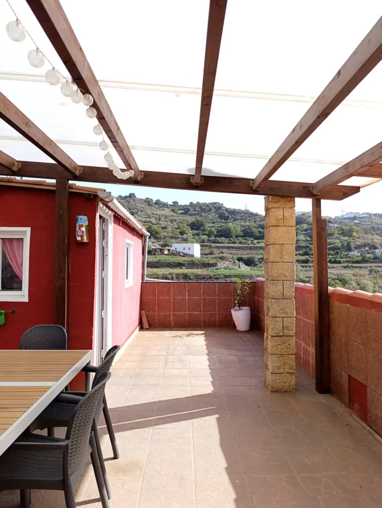 Terrass - Rustic House with Panoramic Terrace in Teror