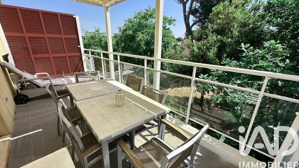 Balcon - Appartement Duplex avec Piscine à Six Fours Le Brusc