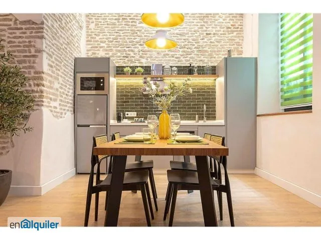 Salle à manger - Loft with Air Conditioning in Seville's Old Town