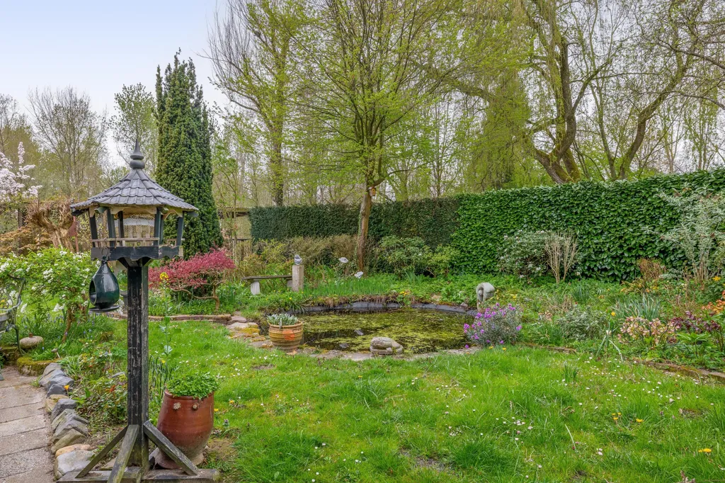 Garden - Country House with Forest View in Deurne