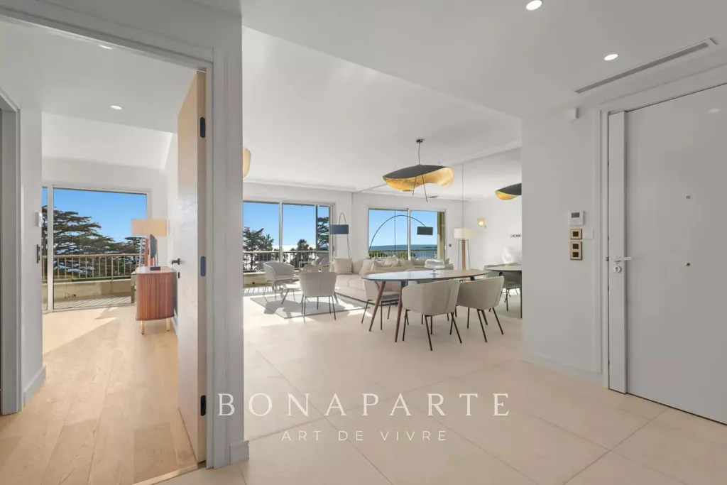 Salle à manger - Appartement Rénové avec Vue Panoramique à Cannes