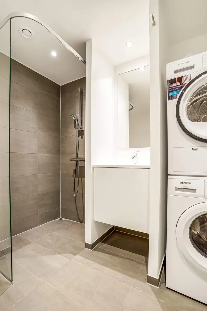 Pesuköök - 1-Bedroom Flat with Balcony in Odense C
