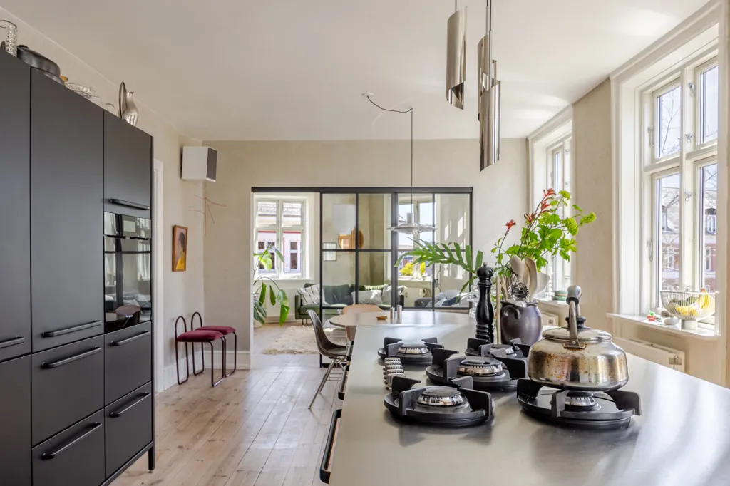 Köök - Duplex with Historic Charm in Copenhagen V