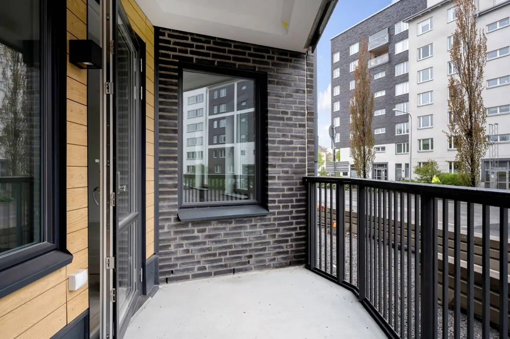 Balcone - Apartment with Balcony in Uppsala
