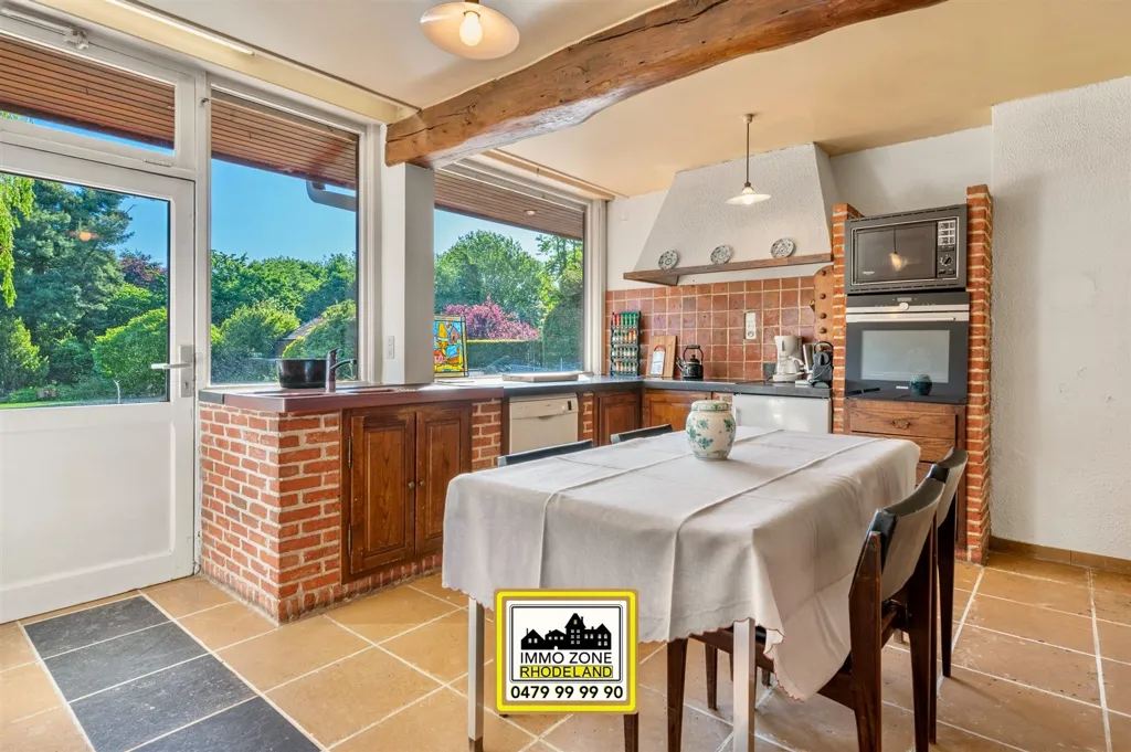 Cucina - Unique Villa with Garden in Sint-Lievens-Houtem