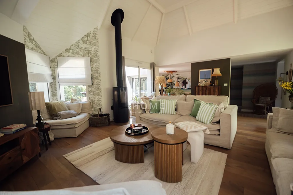Soggiorno - Luxury Villa with Golf View in Saint-André-des-Eaux