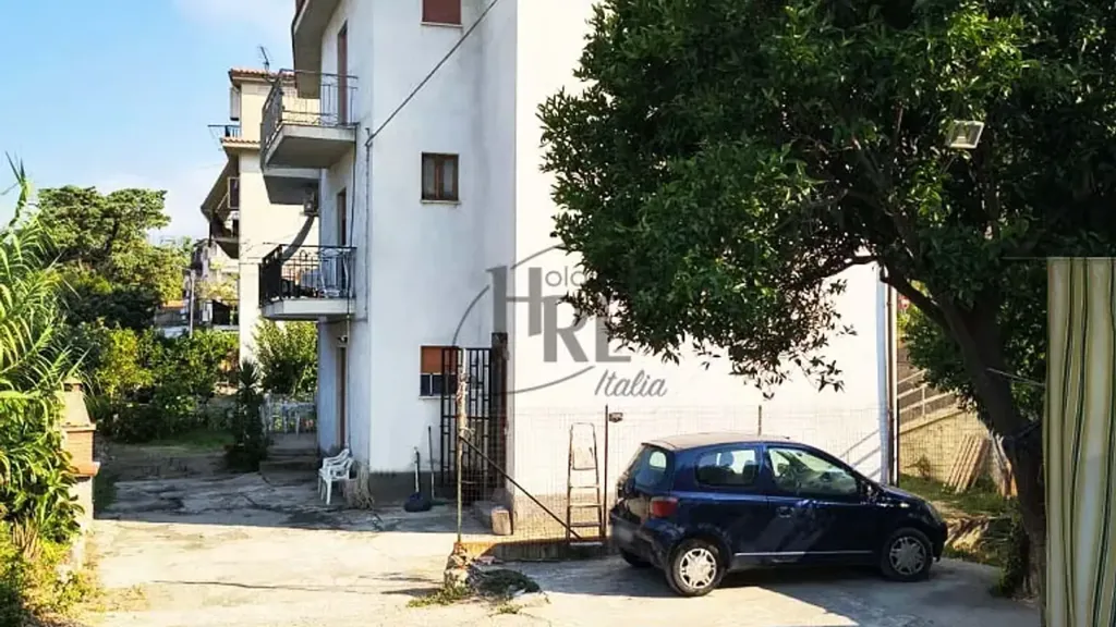 Exterior - Two-Level Apartment with Balconies in Cetraro