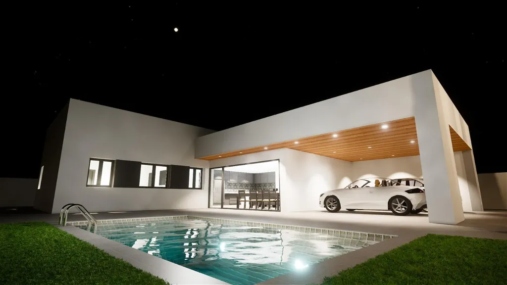 Piscina - Modern Villa with Pool in Cúllar-Vega