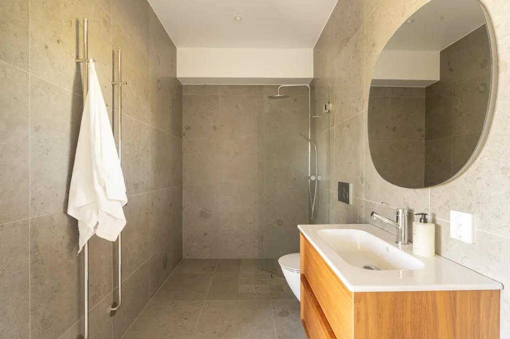 Bagni - Architectural Villa with Sea View in Vik
