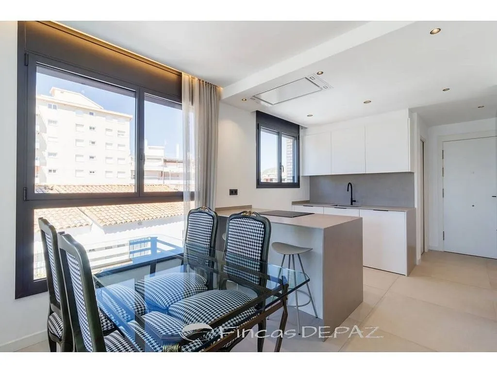 Cucina - Apartment with Sea View on Passeig Marítim