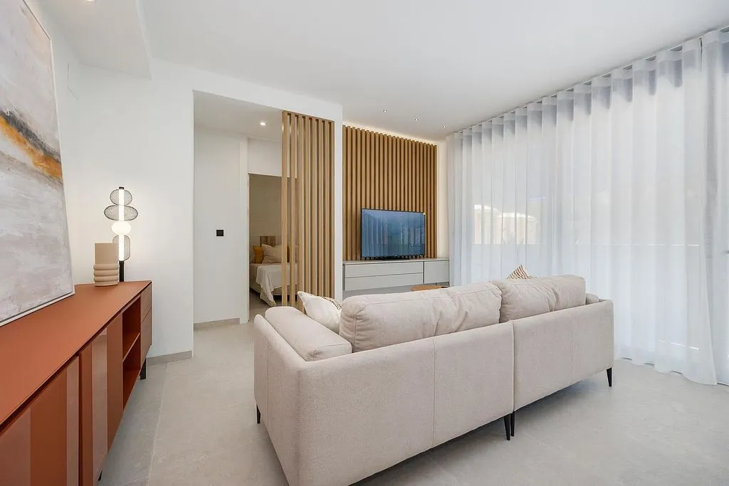 Living Room - Penthouse with Pool in Guardamar del Segura