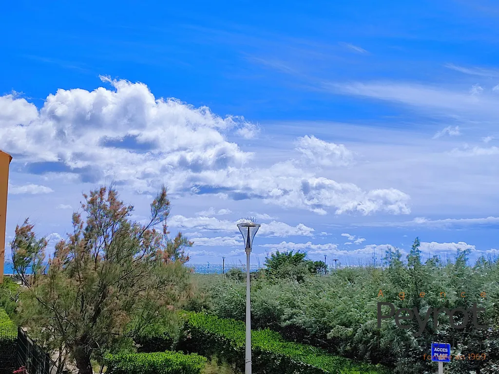 Balcone - T2 Apartment with Sea View in Leucate