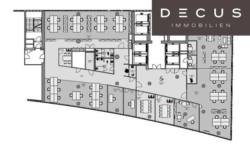 Planimetria - Office Space with Architectural Design in Wien Mitte