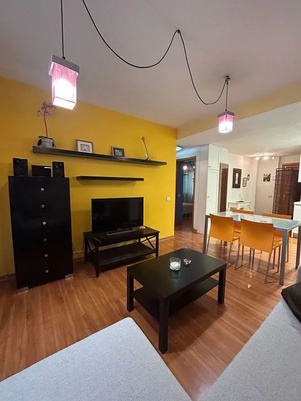 Living Room - T2 Apartment with Balcony in León y Castillo