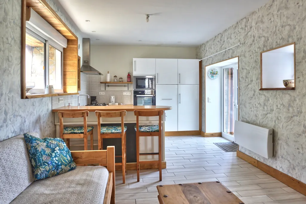 Cuisine - Longère en Pierre avec Gîte à 5 mn de Guingamp