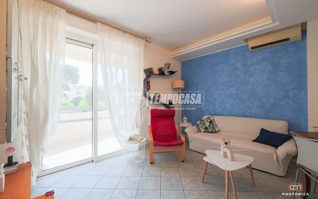 Soggiorno - Triplex with Balconies near Rimini Beach