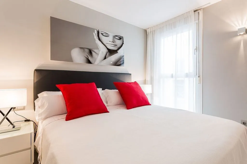 Camere da letto - Apartment with Pool in Marina Botafoch, Ibiza
