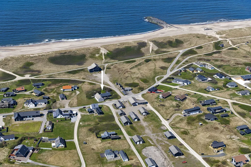 Vue aérienne - Conservation-Grade Lighthouse Farmhouse on West Coast