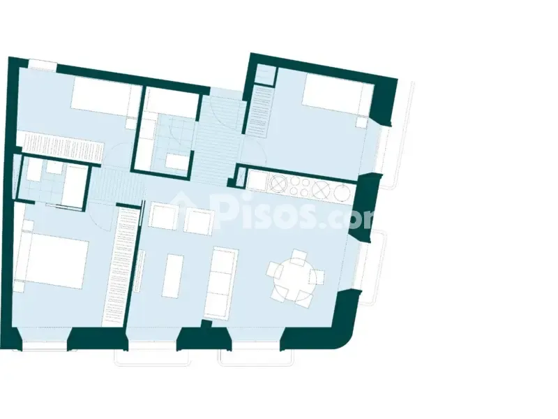 Plaan - Contemporary Flat with Balcony in Cádiz