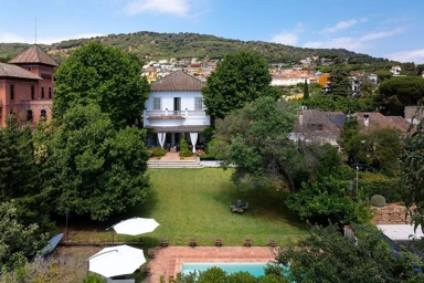 Vue aérienne - Luxury Detached House with Chapel in Argentona