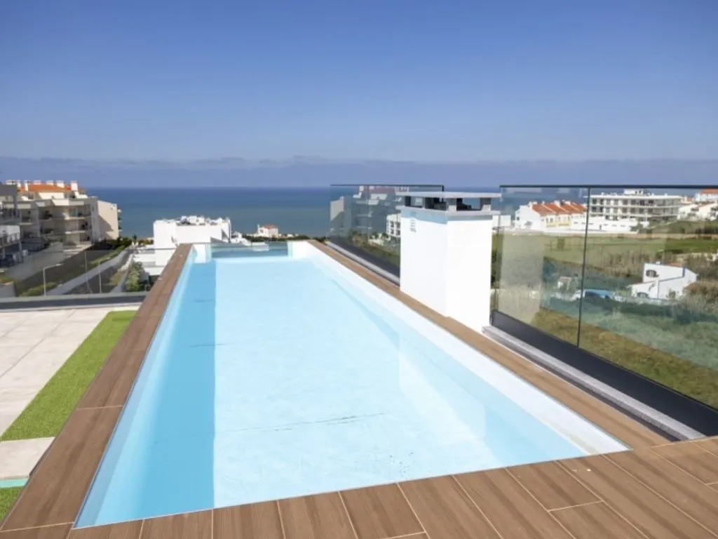 Piscine - Luxury Duplex Flat with Sea View in Ericeira