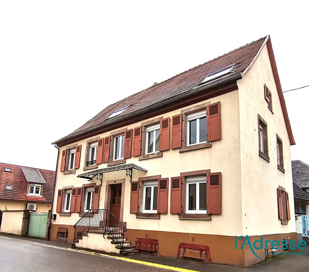 Extérieur - Maison de Village avec Terrasse à Wintzenheim