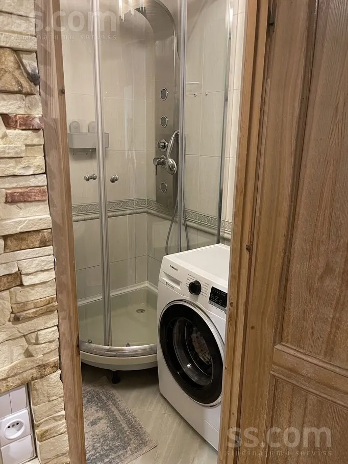 Utility Room - 3-Bedroom Flat with Balcony in Riga