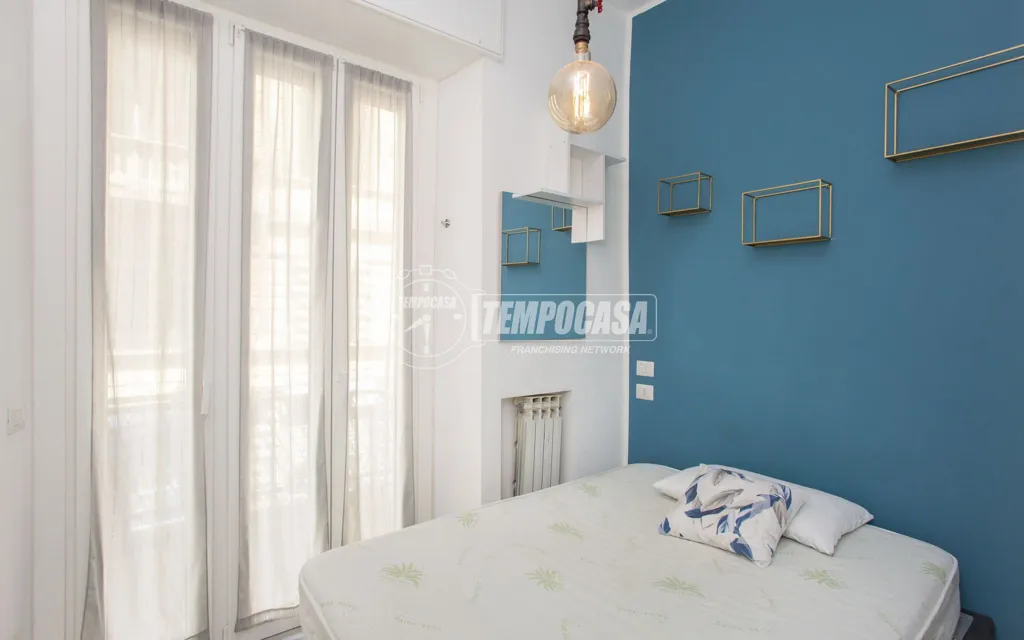 Chambres - Rustic-Style Flat with Balcony in Milan