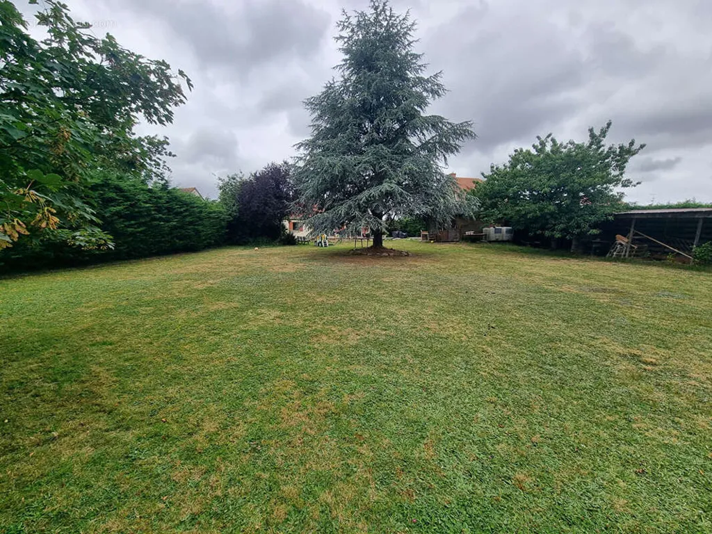 Garden - House with Pool in Tourville-sur-Odon