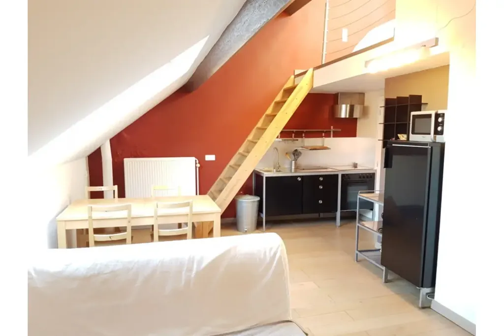 Soggiorno - Studio in Traditional Brussels House, Etterbeek