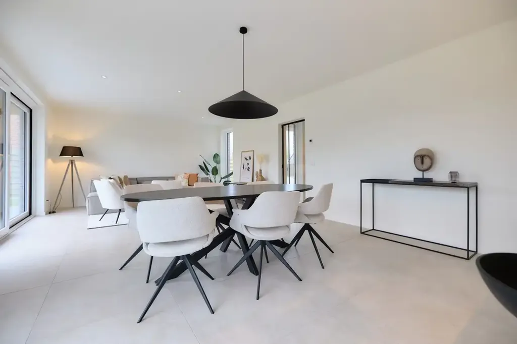 Sala da pranzo - Modern Open-Plan Home in Oostduinkerke-Dorp