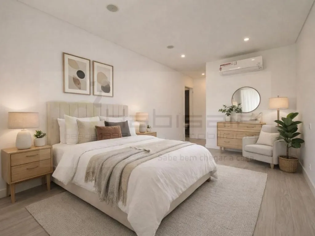Chambres - Luxury T2 Apartment with Two Fronts in Loures