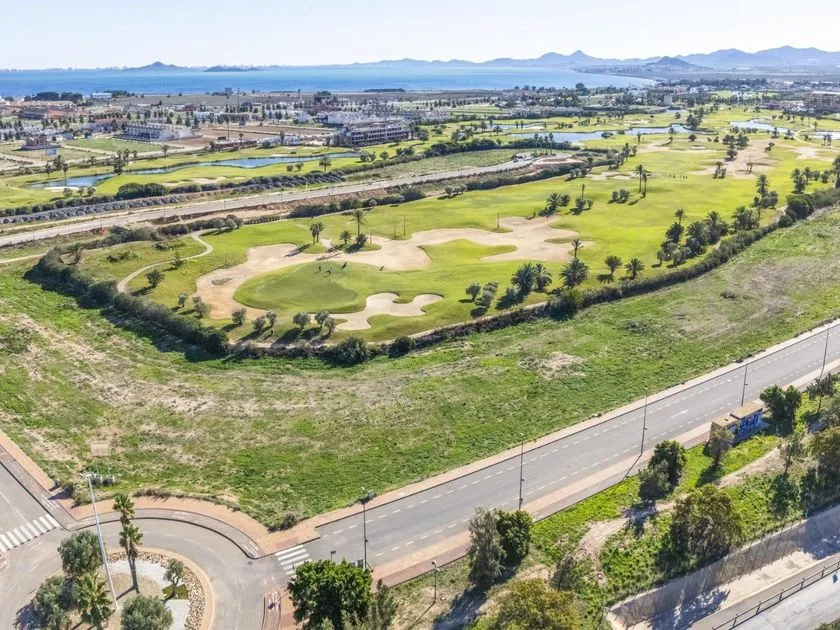 Aerial - New Chalet with Golf View in Los Alcazares