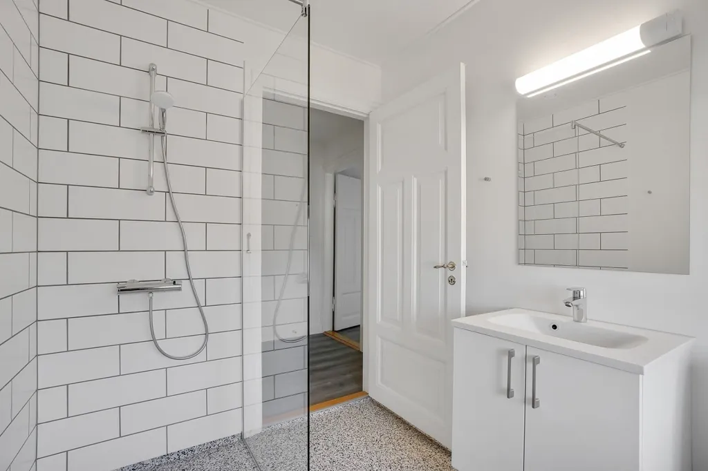 Bagni - Two-Bedroom Flat with View in Fredericia