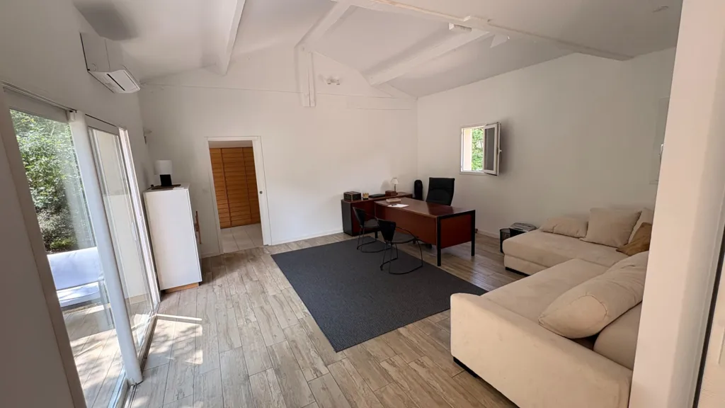 Séjour - Maison de Prestige avec Piscine au Médoc