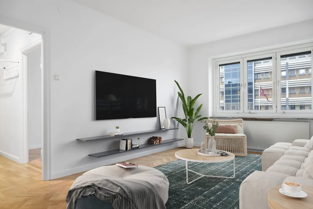Elutuba - Modernised Flat with Balcony in Norrköping