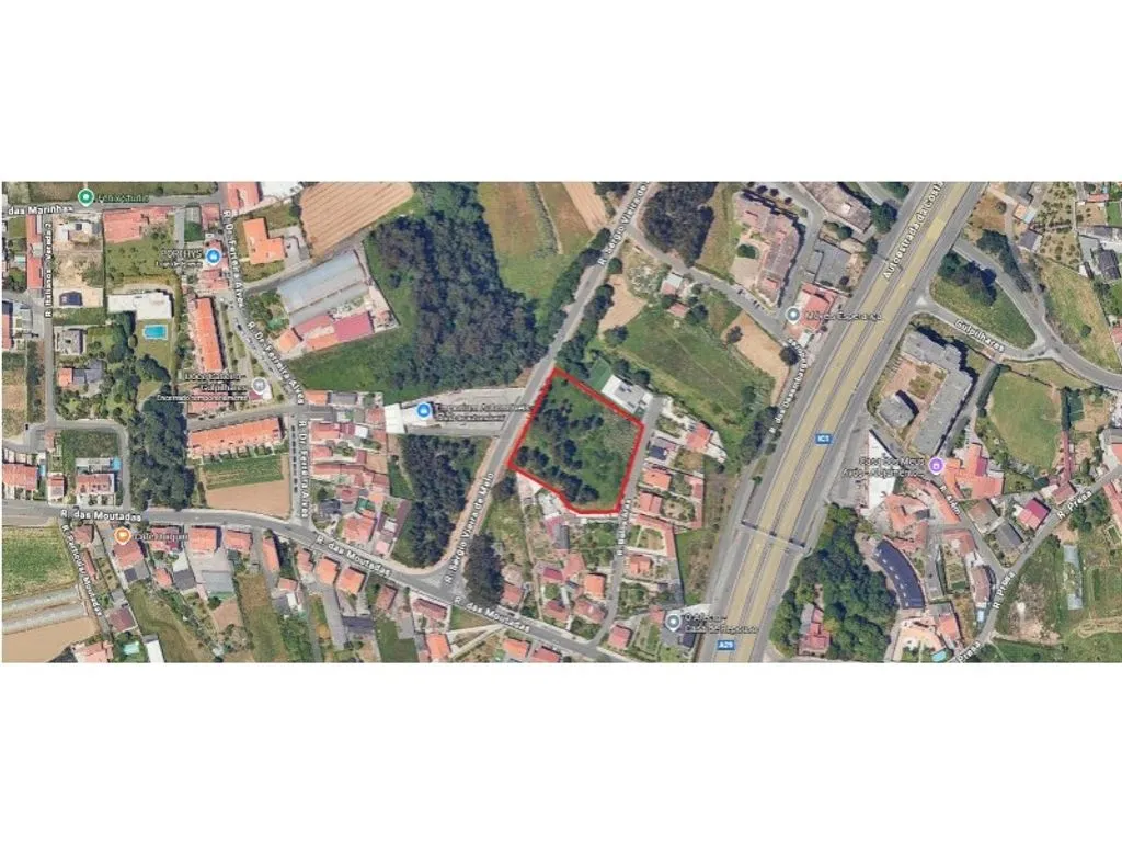 Vue aérienne - Development Land near Miramar Beach, Vila Nova de Gaia