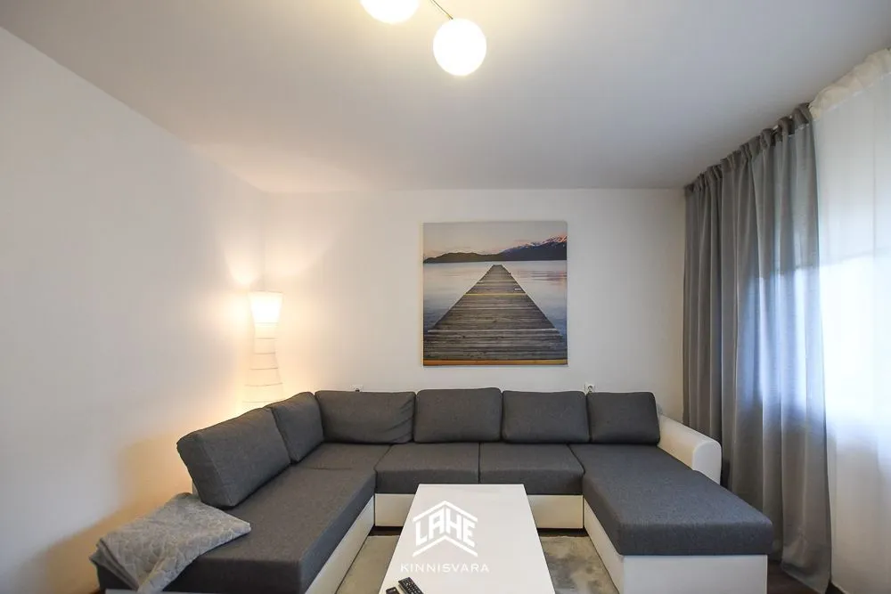 Wohnzimmer - Renovated Apartment with Balcony in Kõrveküla