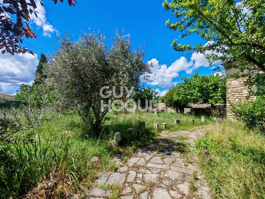 Jardin - Maison de Plain-Pied avec Grand Jardin à Mollégès