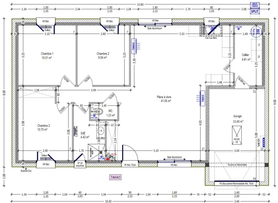 Plan - Maison à Construire avec Jardin à Bourges