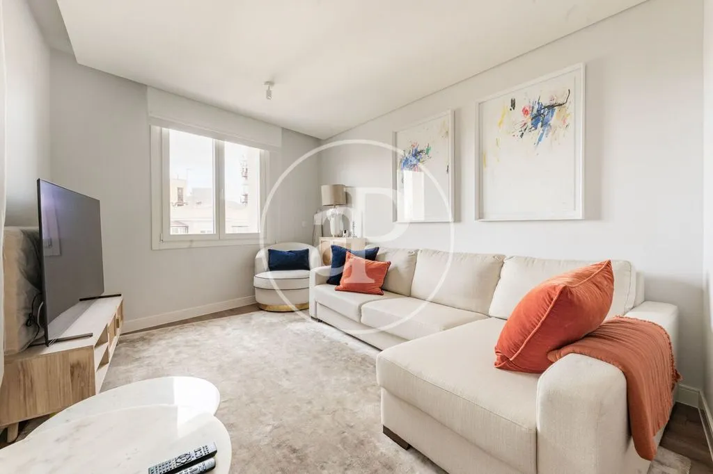 Soggiorno - Penthouse with 360° Views in Madrid