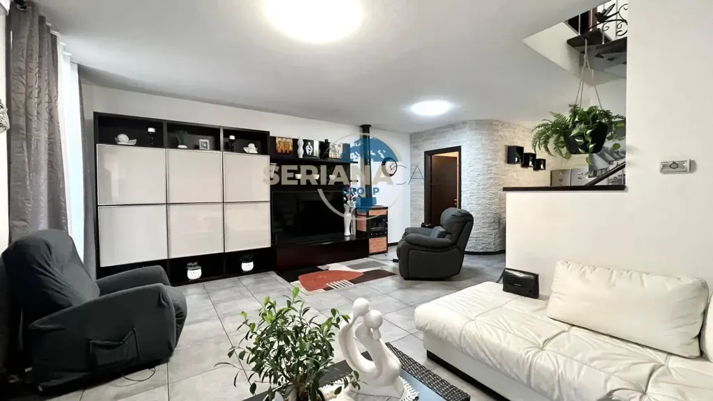 Séjour - Terraced Villa with Private Garden in Pradalunga