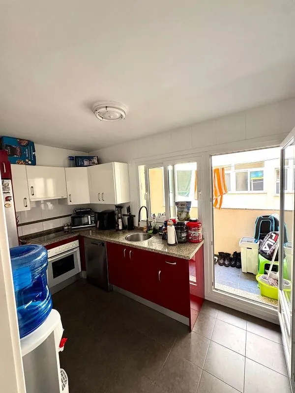 Köök - Apartment with Pool in Almerimar Centre