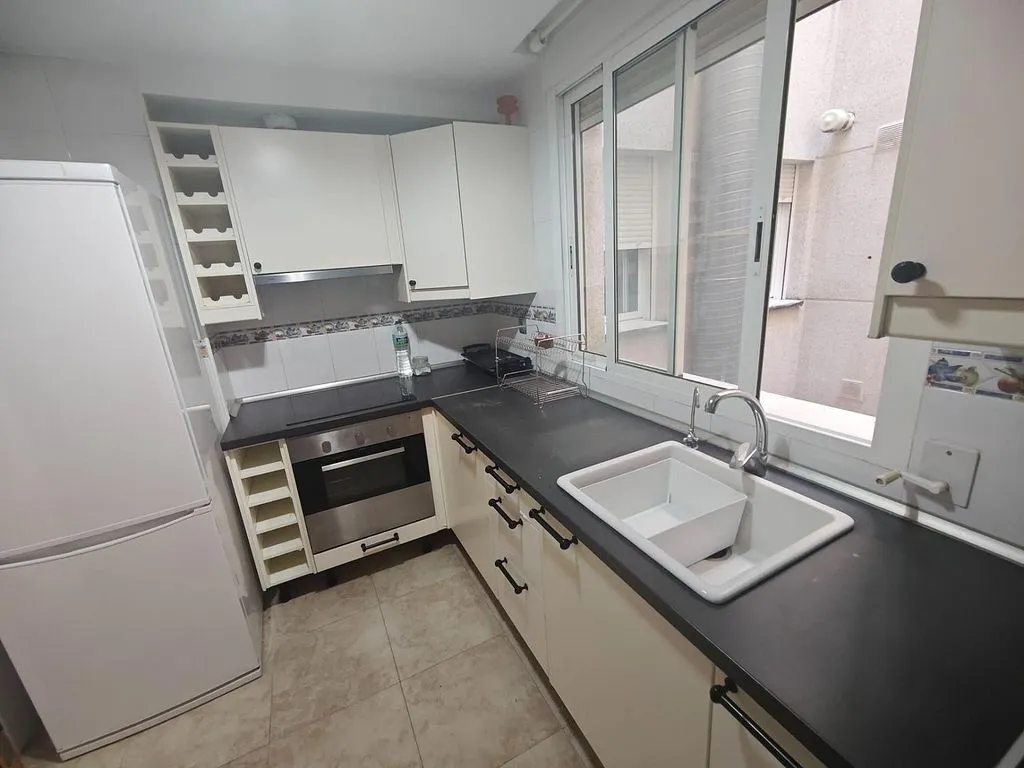Kitchen - Apartment with Balcony in El Ranero