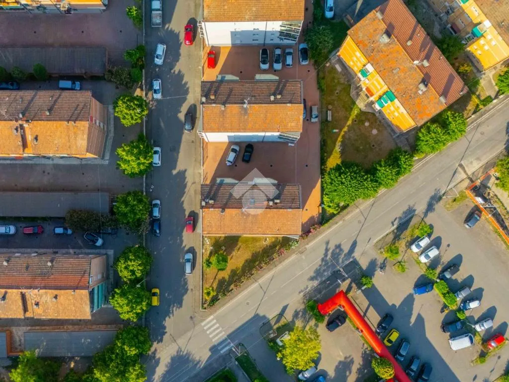Vue aérienne - Modernised 3-Room Apartment in Sacca, Modena