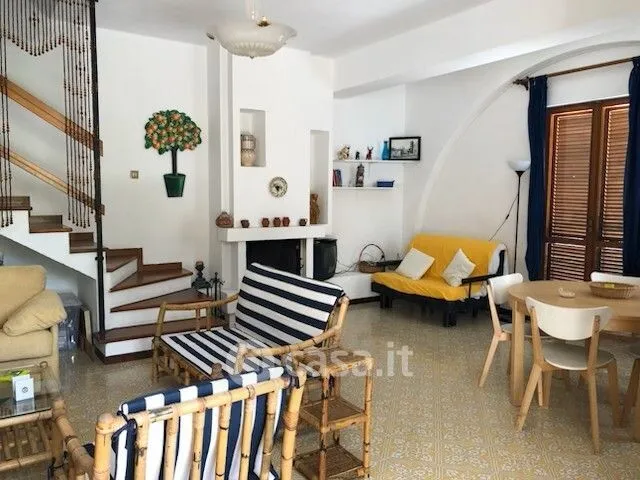 Living Room - Panoramic Villa with Terraces in Baia Azzurra